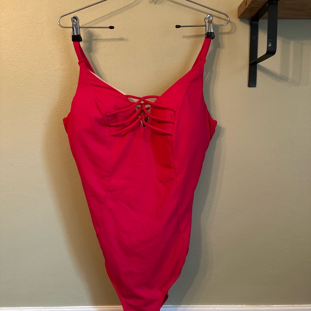 Vibrant Pink One-Piece Swimsuit